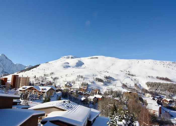 Meije 13: Grand Duplex Proche Telesiege, Vue Panoramique شقة لو دوز آلب