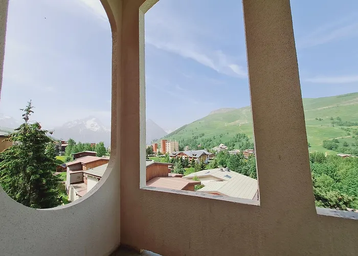 شقة Meije 13: Grand Duplex Proche Telesiege, Vue Panoramique لو دوز آلب