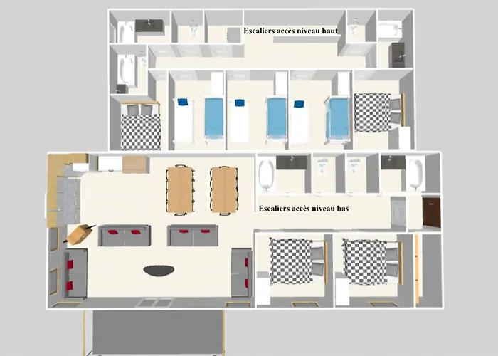 Meije 13: Grand Duplex Proche Telesiege, Vue Panoramique شقة *